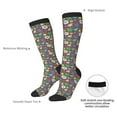 thumbnail image 4 of Yiaed Daisies Flowers Print Great elasticity Adult Stockings Sports socks for Men and Women, 4 of 6