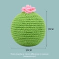 thumbnail image 3 of Kitty Grinding Claw Scratching Ball Soft Cute Sisal Ball Kitty Biting Toy Moyic PT001242-00, 3 of 6