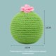 thumbnail image 3 of Kitty Grinding Claw Scratching Ball Soft Cute Sisal Ball Kitty Biting Toy seitruly PT001242-00, 3 of 6