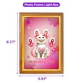 thumbnail image 5 of Faith Love Hope Manx Breast Cancer Awareness Survivor Acrylic Plaque with Wood Photo Frame Box Cat Lover Kitten Owner Gifts Light Box - 02017, 5 of 5