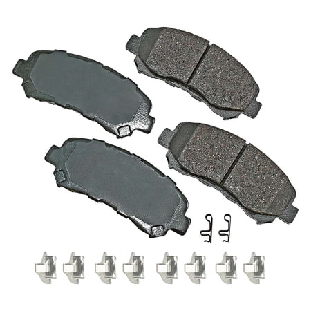Akebono PRO-ACT Ultra-Premium Brake Pad Set  Ceramic w/ Hardware