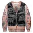 thumbnail image 1 of Suéter navideño feo para hombre, novedad 3D, sudadera navideña unisex, talla, 1 of 2