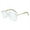 Yellow, variant on Rimless Flat Glasses For Men, Anti-Blue Light Blocking Eyewear With 99% Light Transmittance, PC Frame, Coated Lenses