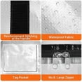 thumbnail image 3 of Moving Bags, 10-Pack Storage Bags, Moving Bags Heavy Duty Extra Large, Moving Totes, Clear moving Bags, Reinforced Handles & Tag Pocket (93L), 3 of 5