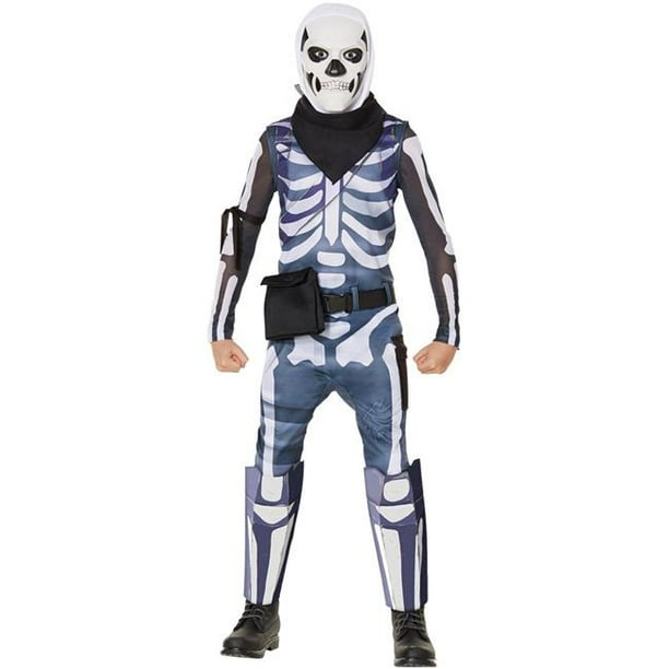Fortnite Costumes At Walmart Fortnite Skull Trooper Child Costume 44 Extra Large Walmart Com Walmart Com