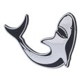 thumbnail image 1 of Car Body Sticker, 3.8x3.1in Universal Car Decoration Durable ABS  For Auto, 1 of 8