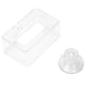 thumbnail image 1 of Acrylic Simple Installation Fish Food Feeder Feeding Ring for Fish Tank Aquarium with Suction Cup(S ), 1 of 2