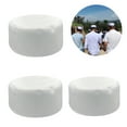 thumbnail image 5 of Men Muslims Prayer Hat Caps Cotton White Kufi Muslims Kufi Takke Peci Kofia Hat Ramadans Prayer Caps, 5 of 7