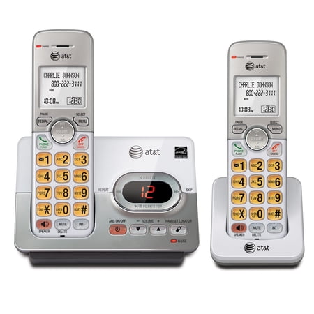 AT&T EL52203 Two-Handset Cordless Answering System with Caller Id/Call Waiting