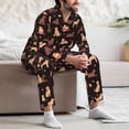 thumbnail image 7 of Naloa Labrador Retriever Dog Men’s Pajamas Set - Long Sleeve Button Down Sleep Shirt and Pajama Bottoms Sleepwear Set-Medium, 7 of 7