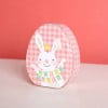 Caja de regalo con forma de huevos de Pascua, caja de regalo, caja para guardar dulces y chocolates, caja de regalo navideña, caja de dulces con lindos conejitos de colores