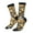 3 Black, variant on Sunflowers Bee Print Adult Socks for Men & Women,Calf Socks, Ankle Socks,Boots Socks,Breathable Casual Sock,Unisex Crew Socks