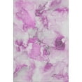 thumbnail image 2 of Addison Rugs Mayfield Washable Transitional Watercolors Pink Rectangle Rug, 2'6" x 3'10", 2 of 6