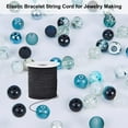 thumbnail image 5 of MGEZCOO Elastic Cord for Bracelets, 1 mm 330 Feet Sturdy Bracelet String, Stretchy Elastic String for Jewelry Making, Necklaces, Beading, 5 of 7