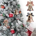 thumbnail image 4 of 1Pc Usa 250Th Anniversary Bell - Handmade 3D Enamel Metal Ornament, Christmas Tree & Outdoor Garden Decor, Collectors Gift,Golden+ Hanger Cord, 4 of 6