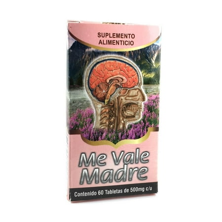 Me Vale Madre Natural Calming Supplement - 60