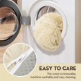 thumbnail image 3 of Pet Bed for Medium Small Cats and Dogs  Washable Puppy Sleeping Bed Cat Couch Pet Sofa Bed  Soft Calming Cat Sofa Beds for Indoor Cats -Slip Bottom (Grey), 3 of 8