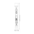 thumbnail image 2 of HONMEET Stainless Steel Watermelon Cube Cutter with Dual Design, Metal Fruit Slicer for Home and Restaurant Use, 2 of 7