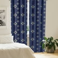 thumbnail image 2 of Ambesonne Prehistoric Curtains, Geometric Art, Pair of 28"x84", Multicolor, 2 of 5