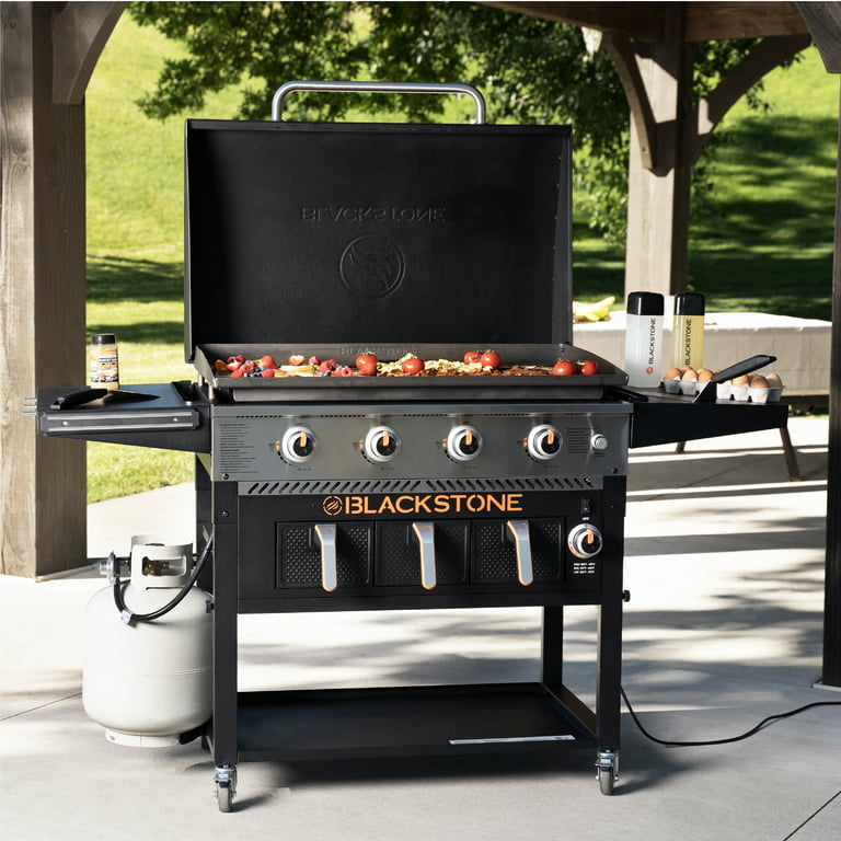 Blackstone 36-in Culinary Omnivore Griddle with Hood 4-Burner Liquid Propane Flat Top Grill | 2162