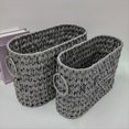 thumbnail image 3 of Cesta Tejida de Almacenamiento,Cesta de Mimbre Impermeable con Asas,Cesta Tejida Organizadora,Cesta de Despensa,Cesta de Almacenamiento de Mimbre C, 3 of 5