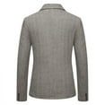 thumbnail image 5 of Horkkom Blazer for Men Classic Fit Suit Jacket One Button Blazer Plus Size Dress Jacket Business Casual Stylish Prom Blazer, 5 of 8
