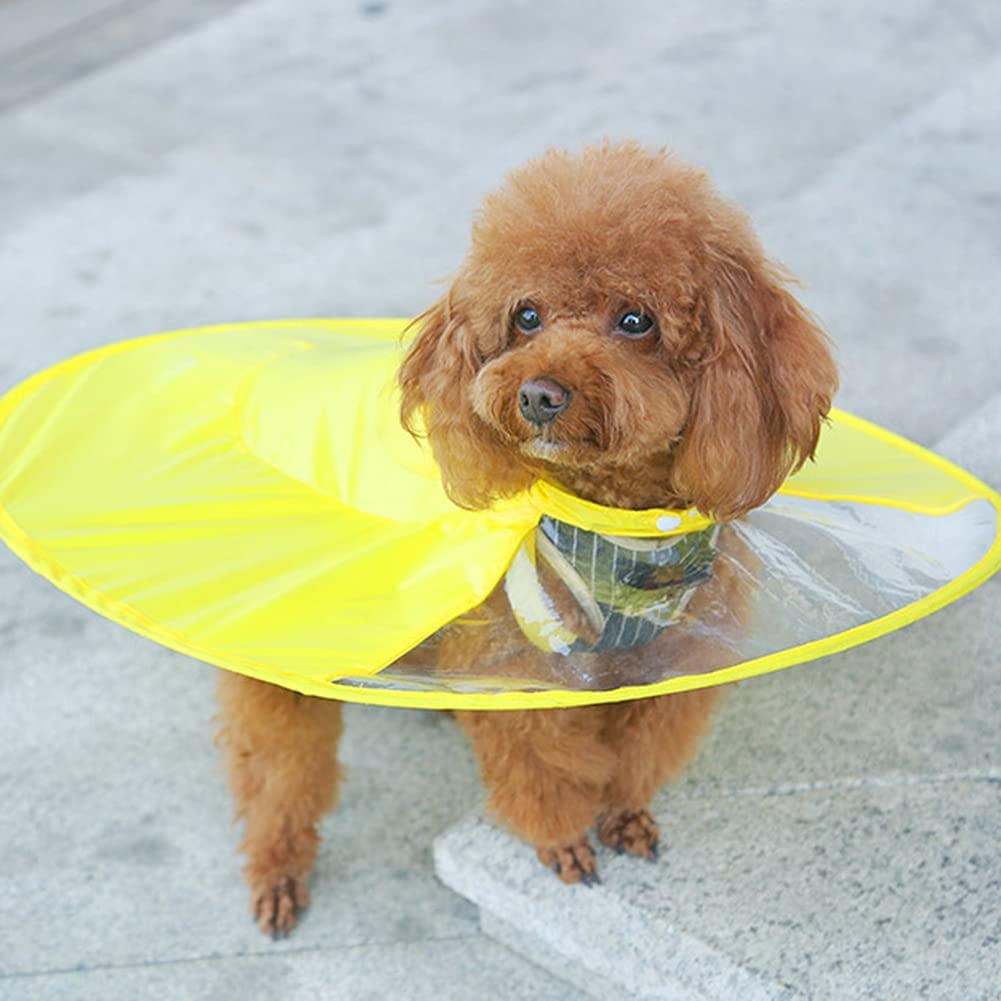 ufo dog raincoat