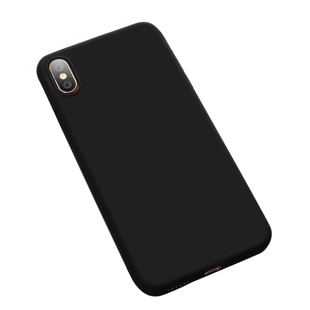 Silica Gel Solid Color Anti Knock Plain Mobile Phone Cover Case