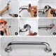 thumbnail image 4 of 2 piezas Acier Inoxydable Barre D'appui de Bain,Barre D'Appui En Inox Murale Robuste Poignée,Barre D'Appui INOX Poignée, Seguridad Grab Bar pour baignoire Douche Toilette 30cm, 4 of 5