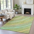 thumbnail image 6 of Dalyn Rugs Machine Washable Indoor/Outdoor Chantille ACN2094 Green 9' x 12' Rug, 6 of 9