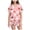 Pink, variant on Leey-World Girl Halloween Pajamas Baby Girl Halloween Silk Pajamas Set Button Down Pumpkin Ghost Short Sleeve Shirts Tops and Shorts Satin Pj Sets