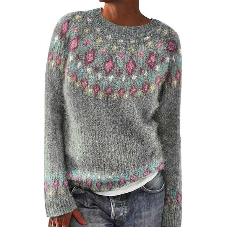 Tittly Sweaters for Women Pullover Sweaters Women's Knitted