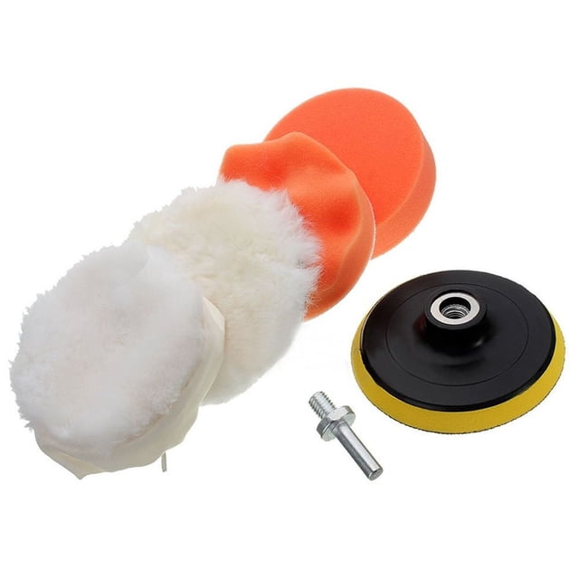 Polishing Buffer Pad Set, Closed Design Strong And Sturdy Super Absorbent Buffing Pad Set, For Car Driver Maintenance Worker Sports Car