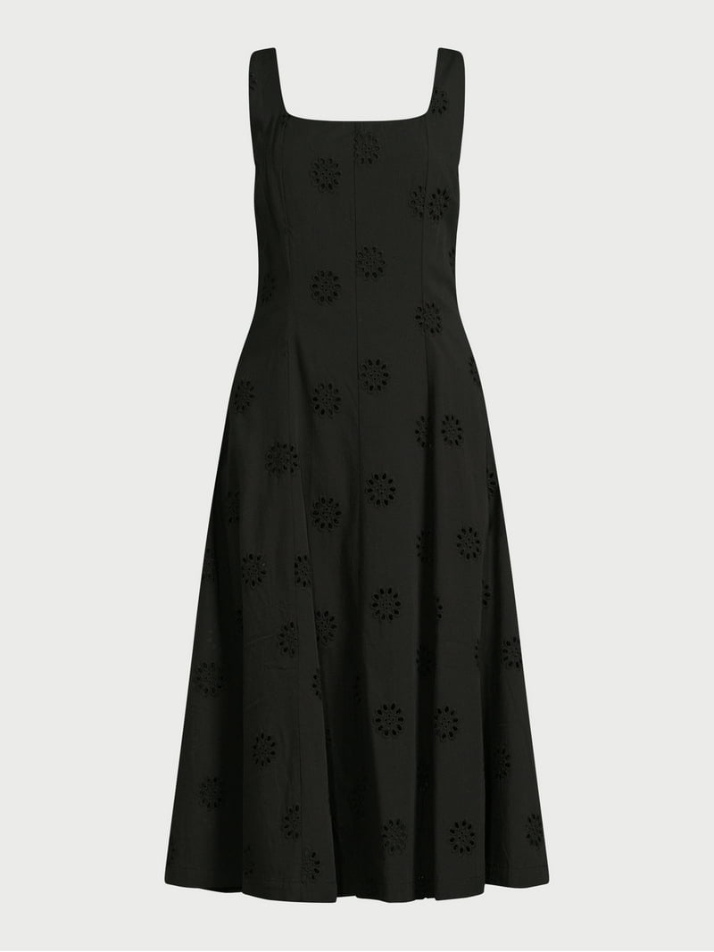 white christmas dresses Kristen Dress Black Seaside Eyelet main image 1