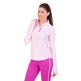 thumbnail image 3 of Reebok Women's and Women's Plus On-the-Go 1/2 Zip Top, Sizes XS-4X, 3 of 7