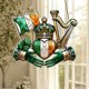 thumbnail image 4 of Yusimy 2D Flat St. Patrick's Day Acrylic Hanging Ornaments for Holiday Decor, 4 of 6