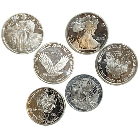1/4 oz Silver Round 999 Fine Silver - Secondary Market