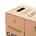 thumbnail image 3 of CAT6 1000ft UTP Solid Cable 550Mhz Ethernet Cable 23AWG Bulk Network Wire (White), 3 of 4