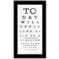 thumbnail image 4 of Eye Chart I by  Marla Rae Framed Print Wall Art Wood Multi-Color, 4 of 4