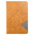 thumbnail image 2 of SaniMore Wallet Case for Samsung Galaxy Tab A8 10.5" 2022 SM-X200/X205, PU Leather Anti-scratch C Anti-slip Strips Flip Stand Full Body Protective Shockproof Busienss Design, Yellow, 2 of 8