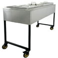 thumbnail image 5 of 65 in. Natural Gas/ Propane Commercial Carritos Taqueros Al Gusto Plancha Taco Carts 60000 BTU, 5 of 15