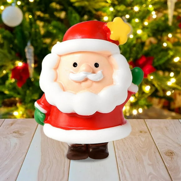 Happy Christmas Santa Snowman Cute Couple Micro Snow Scenery Decoration Accessories1 Vintage Ornament Set Vintage Christmas Ornament Strength Ornament Special Christmas Ornament Sparkly Ornament