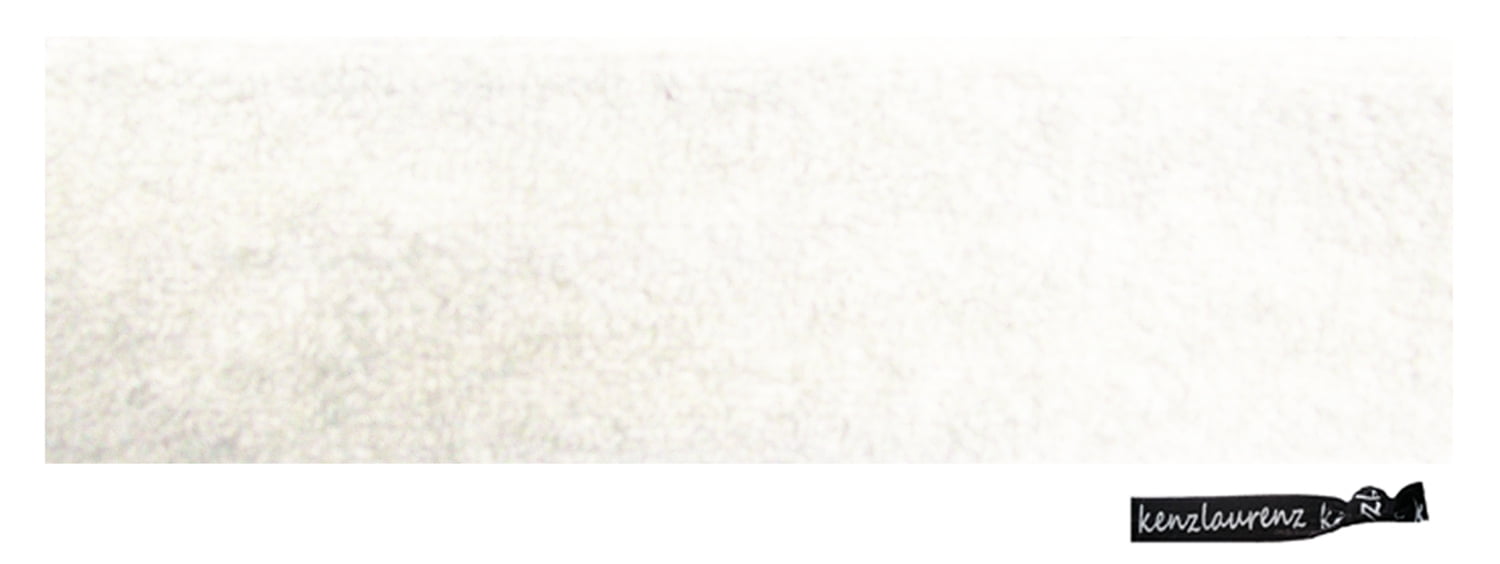 Kenz Laurenz Sweatband Terry Cotton Sports Headband Sweat Absorbing Head Band White