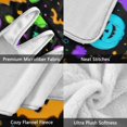 thumbnail image 3 of 50x60 inch Crystal Fleece & Arctic Fleece Blanket Soft Bed Throws for Home or Camping Colorful Halloween Elements, 3 of 7
