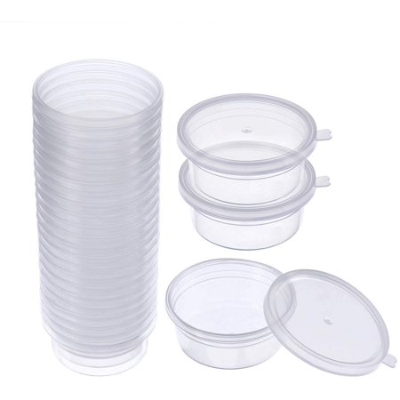 Jicidcha Slime Storage Containers, 24 Pack Foam Ball Storage Containers ...