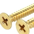 thumbnail image 2 of (10pcs) Brass Countersunk Head Tapping Screws , M4x35mm, 2 of 5