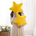 thumbnail image 5 of Star Pillow Decorative Throw Pillows, Star Shaped Pillow Floor Cushions, Soft Faux Polyester Star Cushion for Bed Couch Sofa, 15.7 Inch Diameter, Multi Color Room Decor Pillow for Bedroom, 5 of 7