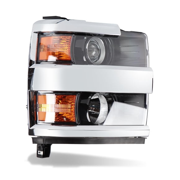 Conjunto de faros delanteros compatible con CONLLCON para Chevy Silverado 2500HD
