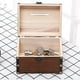 thumbnail image 4 of Spot Supply Hucha de Madera Vintage con Cambio de Hucha con Cerradura, Cofre del Tesoro, Hucha de Regalo, 4 of 5