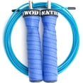 thumbnail image 2 of Cuerda para saltar ajustable WOD Nation de doble velocidad, 3,5 m, azul, 2 of 9